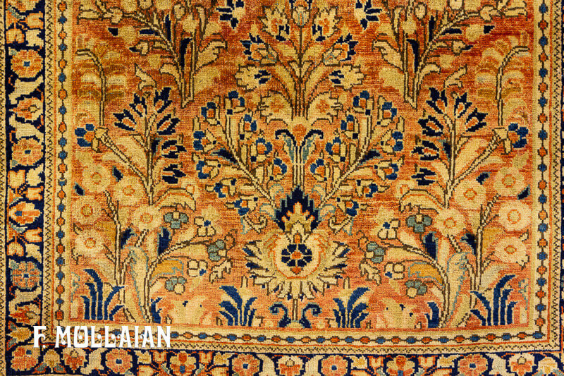 Antique Persian Saruk Rug n°:40047280